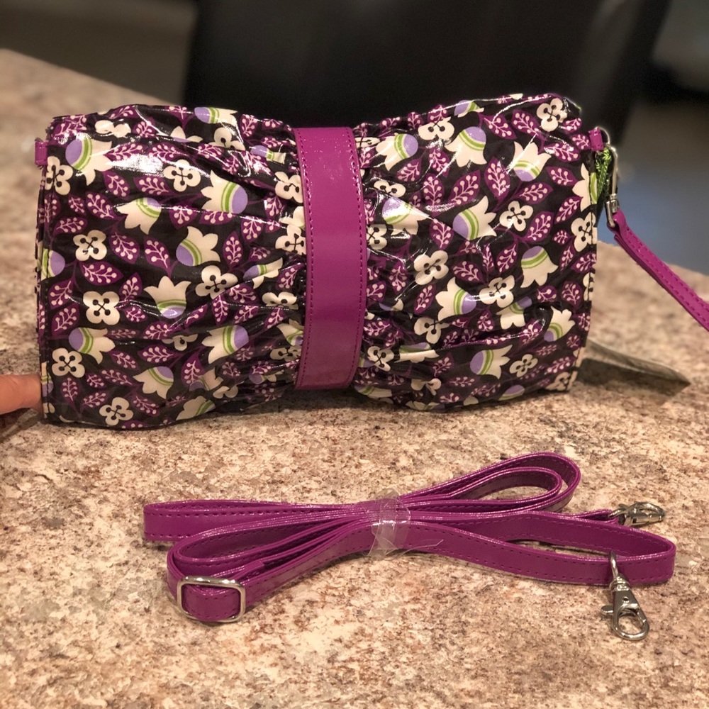 NWT Retired Vera Bradley Concert Clutch Crossbody - Picture 5 of 7